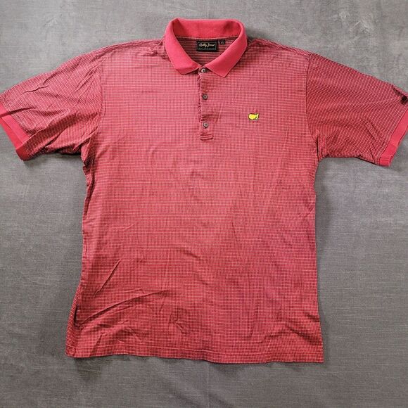 Masters Bobby Jones Collection‎ Geometric Polo Shirt Mens Size XL Cotton - Picture 1 of 9